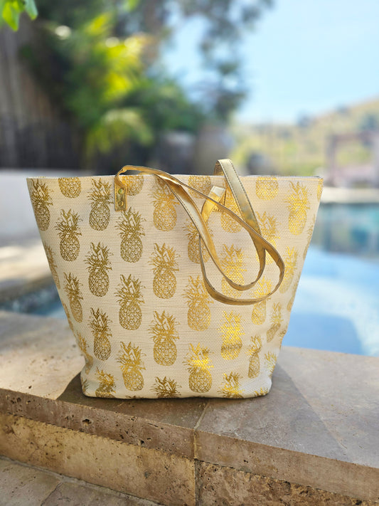 Pineapple Beach Tote